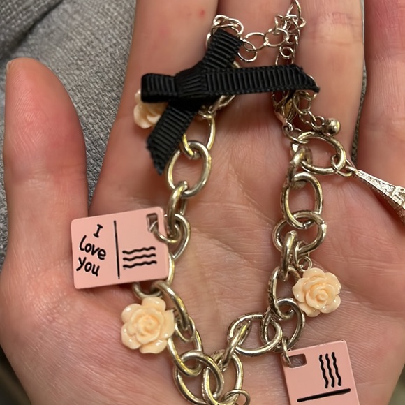 Paris Charm Silver Bracelet - Picture 3 of 4